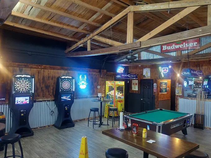 Game room with dartboards and pool table